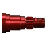 Traxxas Stub axle, aluminum (red-anodized) (1) (use only with #7750X driveshaft)