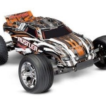 Traxxas Rustler: 1/10 Scale Stadium Truck with TQ 2.4 GHz radio system