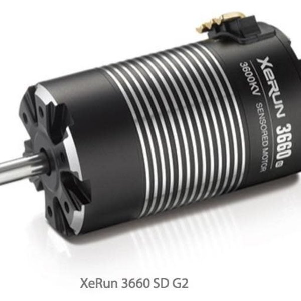 XERUN SCT 3660 SD G2 Sensored Brushless Motor - 3600kv