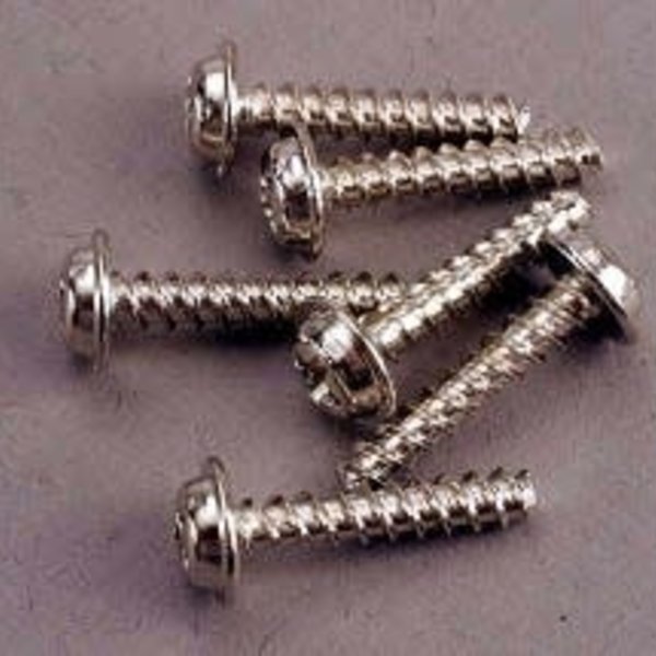 Traxxas 3288 Screws 3x15mm Washerhead Self-Tapping (6)