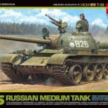 Tamiya TAM32598 - Tamiya 1/48 T-55 RUSSIAN MED TANK