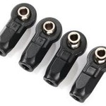 Traxxas Rod ends (4) (assembled with steel pivot balls) (replacement ends for #8547A, 8547R, 8547X, 8948A, 8948G, 8948R, 8948X, 8997A, 8997G, 8997R, 8997X)