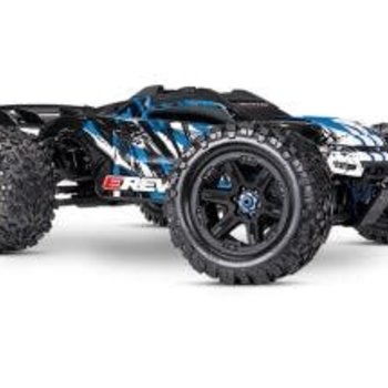Traxxas E-Revo VXL Brushless: 1/10 Scale 4WD Brushless Electric Monster Truck with TQi 2.4GHz Traxxas Link Enabled Radio System and Traxxas Stability Management (TSM) (Online price includes ground shipping to the lower 48 states)