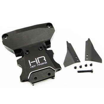 HOT RACING Aluminum Rear Bulkhead-Traxxas Rally Slash LCG 4x4