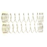 HOT RACING Hot Racing STE100MR08 Multi Rate Med Silver Rear Spring Set