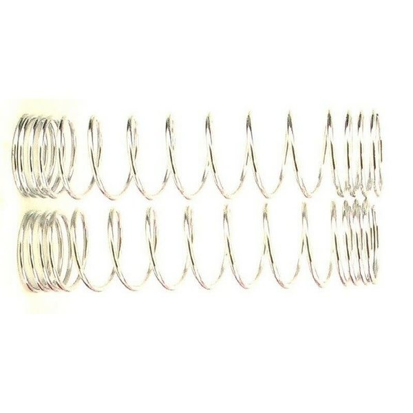HOT RACING Hot Racing STE100MR08 Multi Rate Med Silver Rear Spring Set