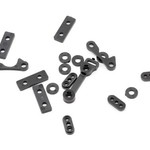 LOSI Chassis Spacer/Cap Set: 8B 2.0 (incl. lwr 48 ship.)