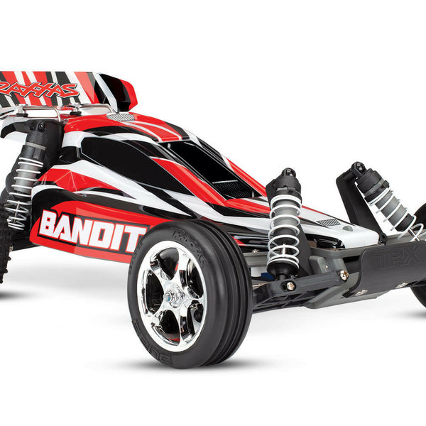 Traxxas Bandit: 1/10 Scale Off-Road Buggy with TQ 2.4 Transmitter requires wall adptor tra2976