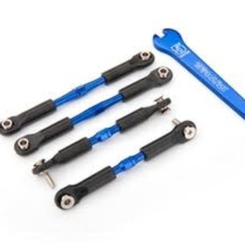 Traxxas 3741A Alum Turnbuckles 39mm Rstlr/Stmpd