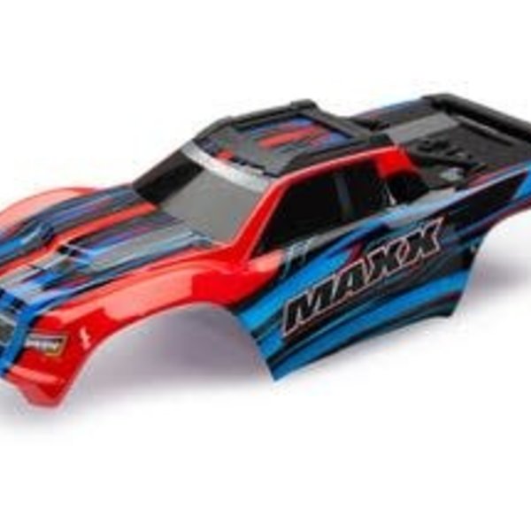 Traxxas BODY, MAXX®, RED W/ DECAL