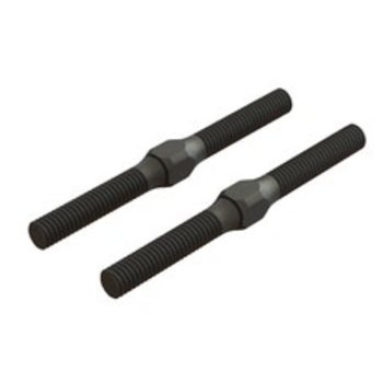 arrma AR330542 Steel Turnbuckle M4x48mm Black (2)