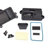Traxxas Box, receiver (sealed)/ foam pad/ 2.5x8mm CS (4)/ 3x10mm CS (2)