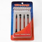 Traxxas 7118X Push Rods Alum Red Anodized VXL (4)