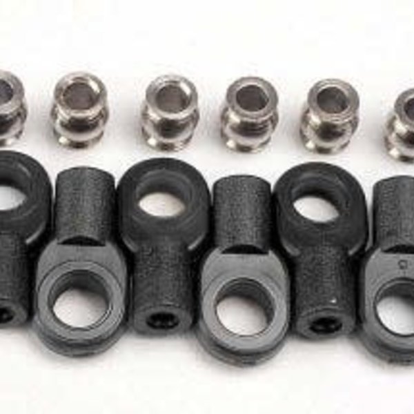 Traxxas ROD ENDS SHRT/HOLLOW BALLS (6)