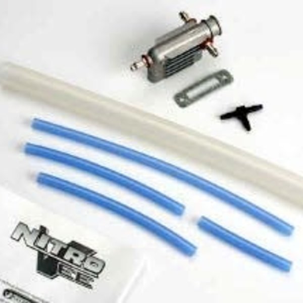 Traxxas Exhaust header upgrade (includes #3294 plus silicone exhaust tube, water tubing, and T connector)