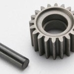 Traxxas 3996X Idler gear, 20-tooth/ idler gear shaft