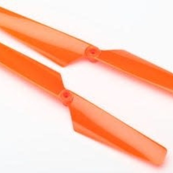 Traxxas 6630 Rotor Blade Set Orange Alias (2)