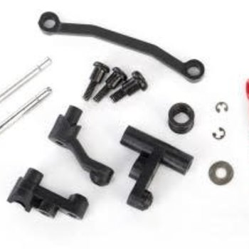 Traxxas Steering bellcranks, servo saver/ spring/ spring retainer/ posts/ draglink
