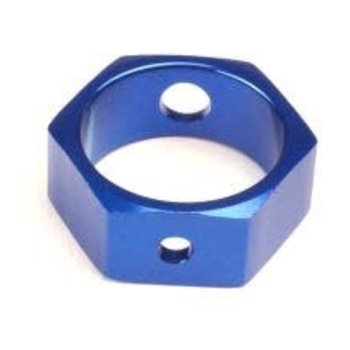 Traxxas Brake Adapter, Hex Blue: TMX.15,2.5,3.3
