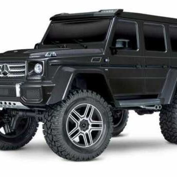 Traxxas TRX-4 Scale and Trail Crawler with Mercedes-Benz G 500 4x4_ Body: 1/10 Scale 4WD Electric Trail Truck. Ready-to-Drive with TQi Traxxas Link Enabled 2.4GHz Radio System, XL-5 HV ESC and Titan 550 motor.