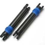 Traxxas Half shaft set, left or right (plastic parts only) (internal splined half shaft/ external splined half shaft/ rubber boot) (assembled with glued boot) (2 assemblies)