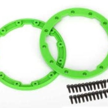 Traxxas SIDEWALL PROTECTOR, BEADLOCK (GREEN) USE WITH GEODE WHEELS