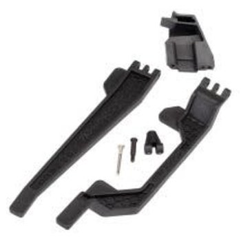 Traxxas Battery hold-down (2)/ battery clip/ hold-down post/ screw pin/ pivot post screw