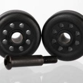 Traxxas WHEELS (2) / AXLE (1) (FOR WHEELIE BAR, #6978)