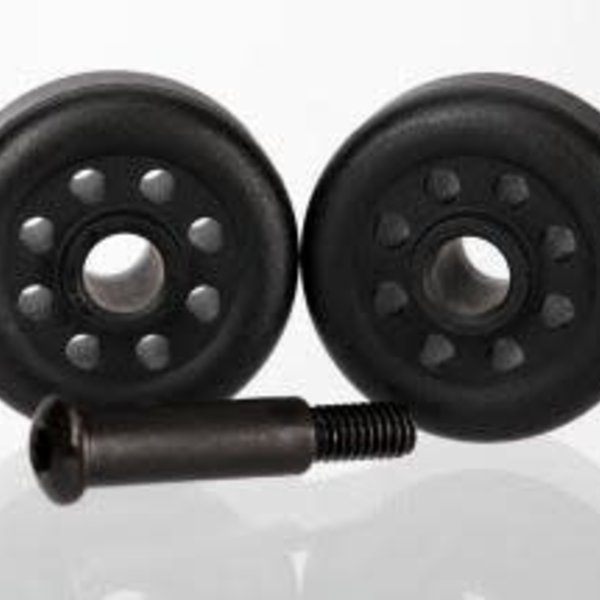 Traxxas WHEELS (2) / AXLE (1) (FOR WHEELIE BAR, #6978)