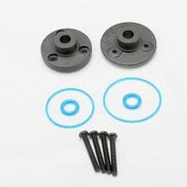 Traxxas 7080 Cover Plates/Diff/Gaskets VXL