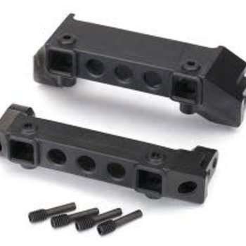 Traxxas Bumper mounts, front & rear/ screw pins (4)