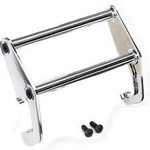 Traxxas Push bar, bumper (chrome) (fits #8069 bumper)