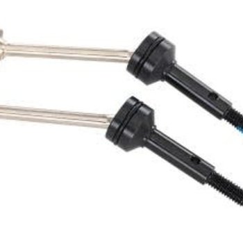 Traxxas Driveshafts, steel constant-velocity (assembled), front (2)