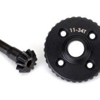 Traxxas Ring gear, differential/ pinion gear, differential (machined)