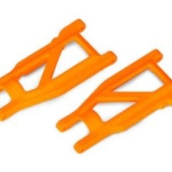 Traxxas 3655T - Suspension arms, orange, front/rear (left & right) (2) (heavy duty, cold weather material)