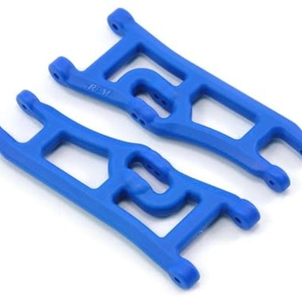 RPM 70665 Wide Front A-Arms Blue Rustler/Stampede