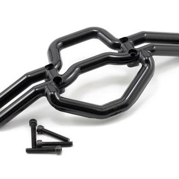 RPM 80102 FR BUMPER BLACK T/EMAXX