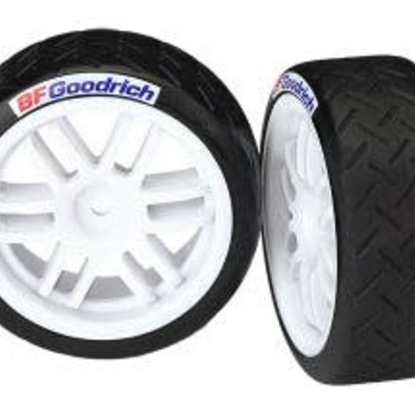 Traxxas TRA7372R Tires/Wheels Assembled/Glued Soft Rally (2)  LAST ONE