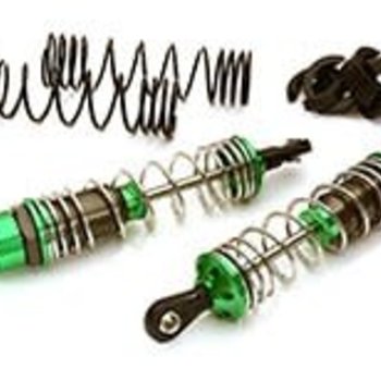 Integy Machined 100mm Rear Alloy Shocks for Traxxas 1/10 Stampede, Rustler & Slash