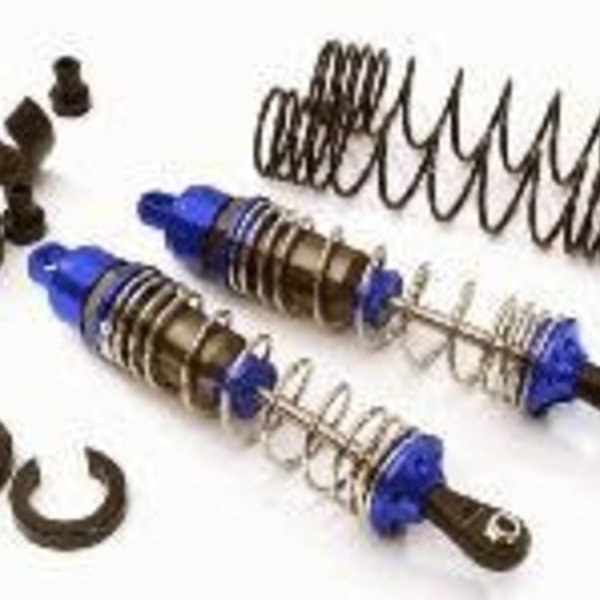 Integy Machined 90mm Front Alloy Shocks for Traxxas 1/10 Stampede, Rustler & Slash