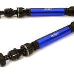 Integy HD Steel Front Universal Drive Shaft (2) for Traxxas 1/10 Slash & Stampede 4X4 C28209BLUE