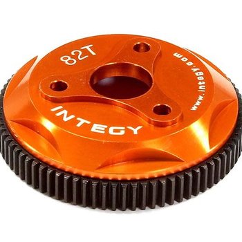 Integy 82T Metal Spur Gear for Traxxas 1/10 Electric Stampede 2WD Rustler 2WD Slash 2WD T8028ORANGE