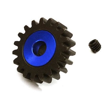 Integy Billet Machined 19T Pinion Gear for Arrma 1/8 Kraton 6S BLX (MOD1) C28752BLUE