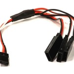 Integy V2 Length 230mm Y-Type 1-to-3 Wire Harness for RX Plug C24105