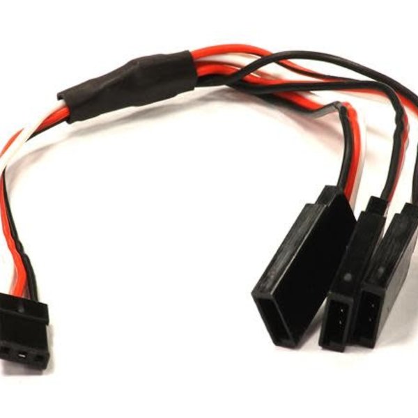 Integy V2 Length 230mm Y-Type 1-to-3 Wire Harness for RX Plug C24105