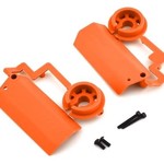 RPM Shock Shaft Guards: Traxxas X-Maxx, Orange