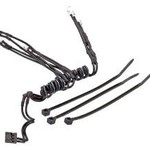 Traxxas LED lights, chassis harness (4 clear, 2 red) (1)/ wire tie (3) (requires power supply #7286)