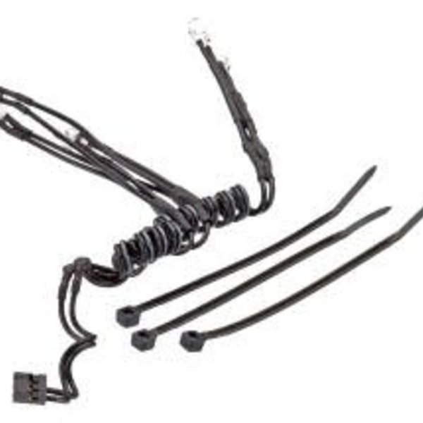 Traxxas LED lights, chassis harness (4 clear, 2 red) (1)/ wire tie (3) (requires power supply #7286)