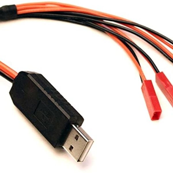 USB Multi-Charger for 1S batteries JST x 4