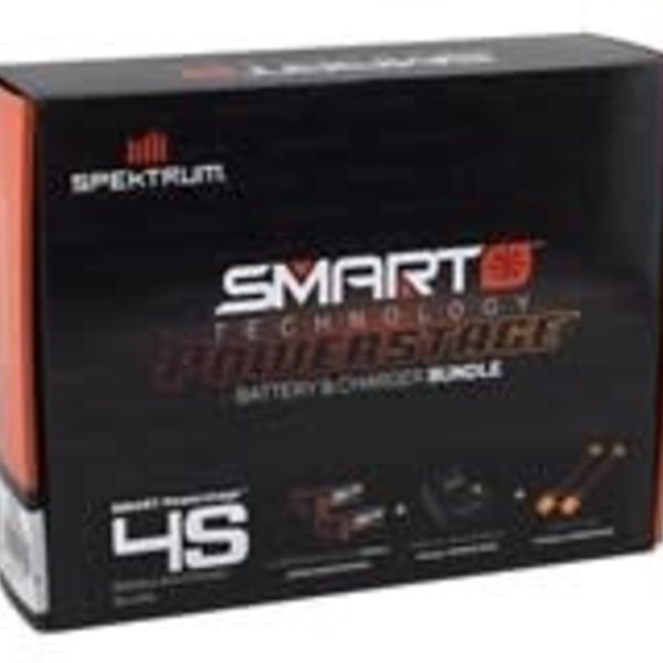 Spektrum Spektrum RC Smart PowerStage 4S Bundle w/Two 2S Smart LiPo Hard Case Batteries